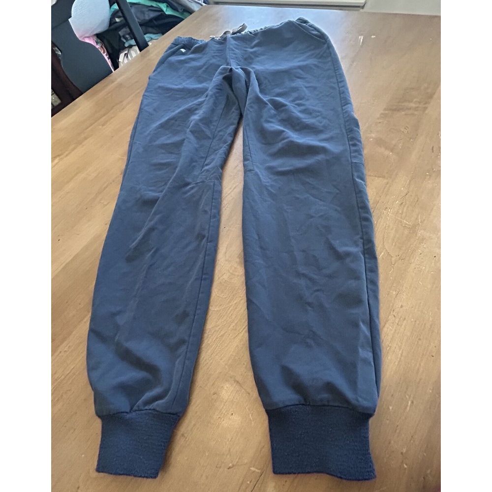 FIGS Zamora Jogger Scrub Pants Women's Size M, Technical Collection Blue Gray